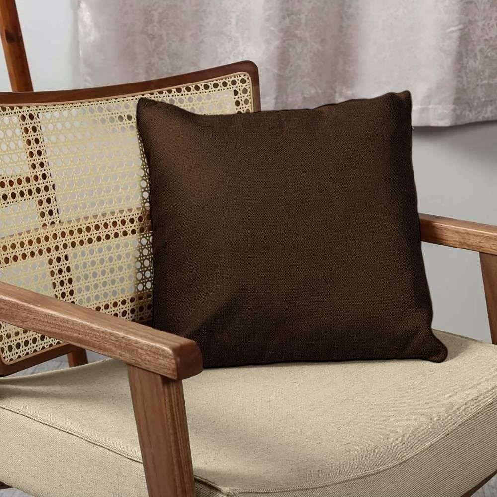 Capa De Almofada Rustica 43X43 Cm Havan Casa - Areia