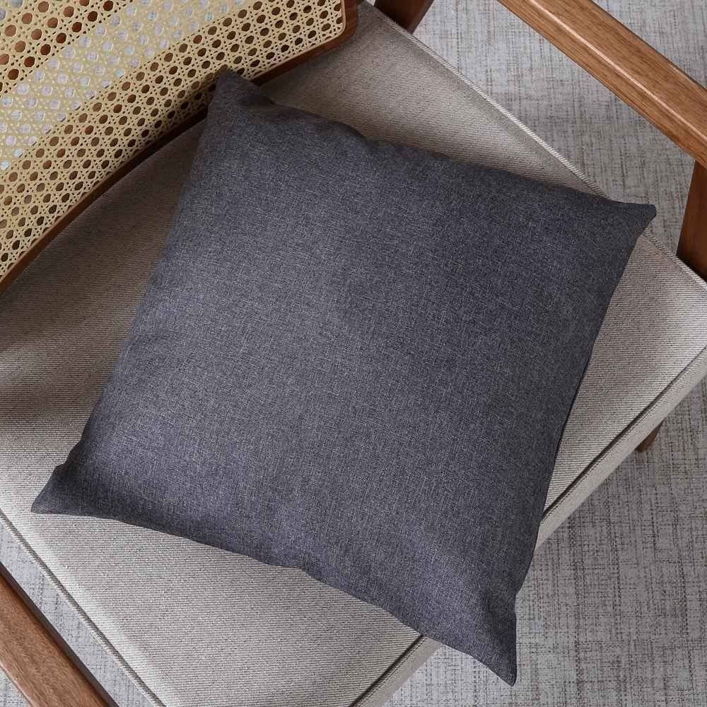 Capa De Almofada Rústica 43X43 Cm Havan Casa - Cinza