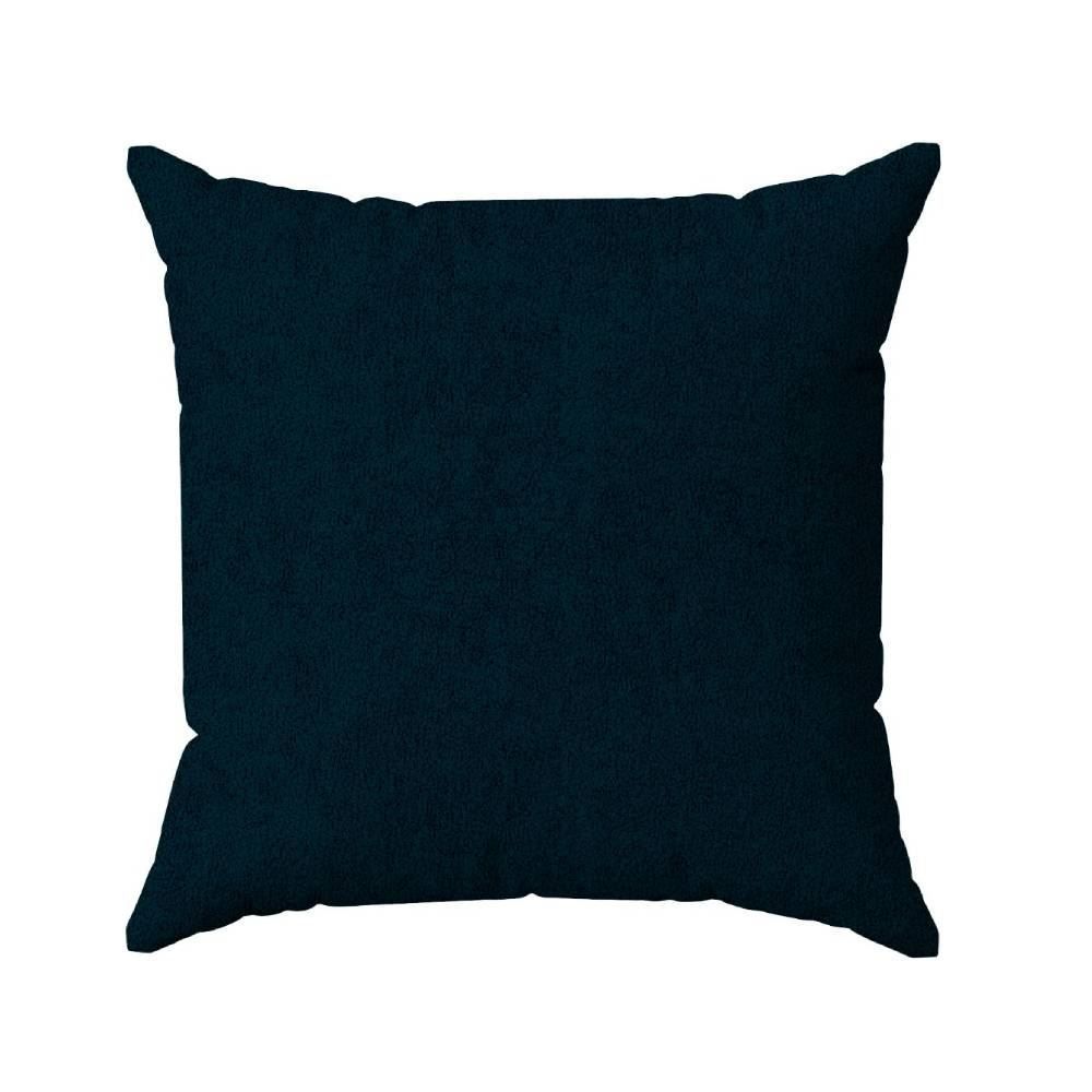 Capa De Almofada Texturas Havan Casa - Azul Marinho Boucle 