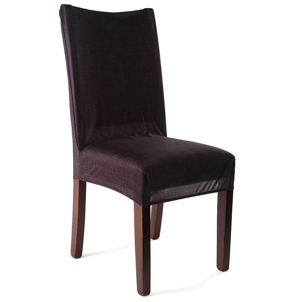 Capa De Cadeira Requinte Havan Casa - Linho Preto