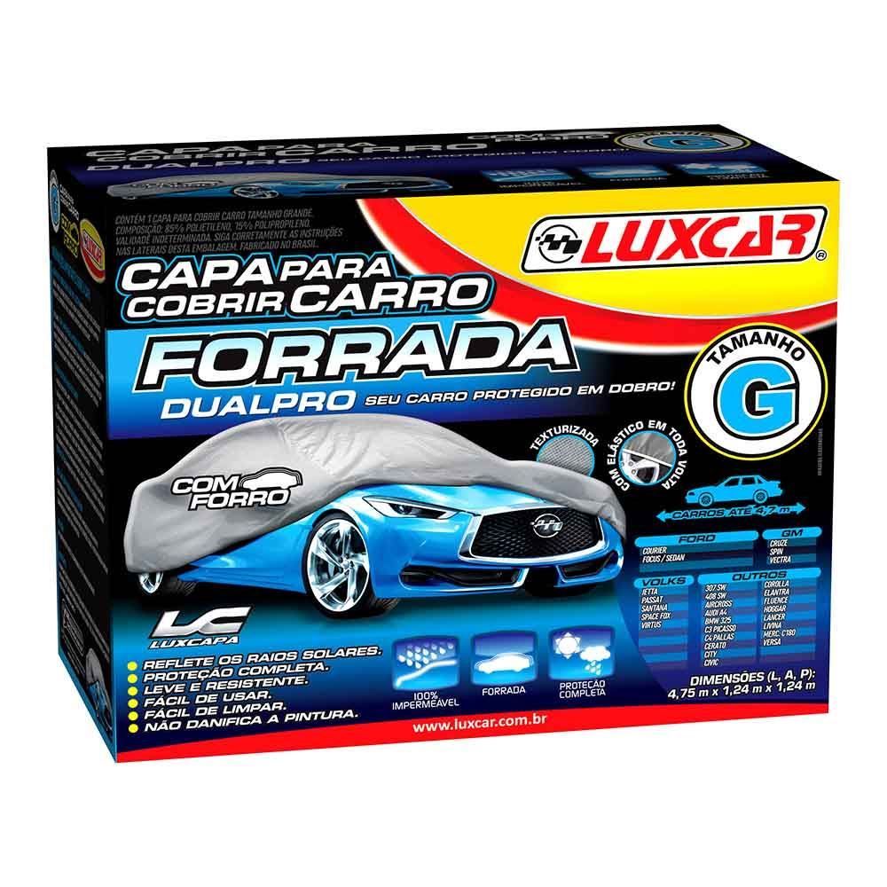 Capa para Cobrir Carro com Forro G Luxcar - 7293