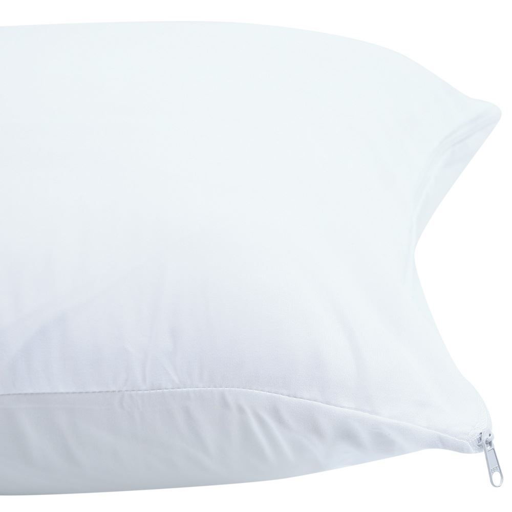 Capa Protetora Para Travesseiro Com Zíper Solecasa - Branco