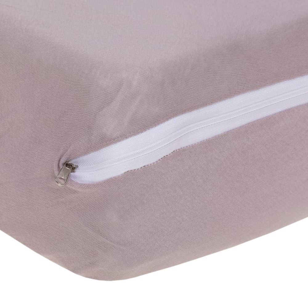 Capa Para Colchão 100% Algodão Com Zíper Queen Solecasa - Cru 7775