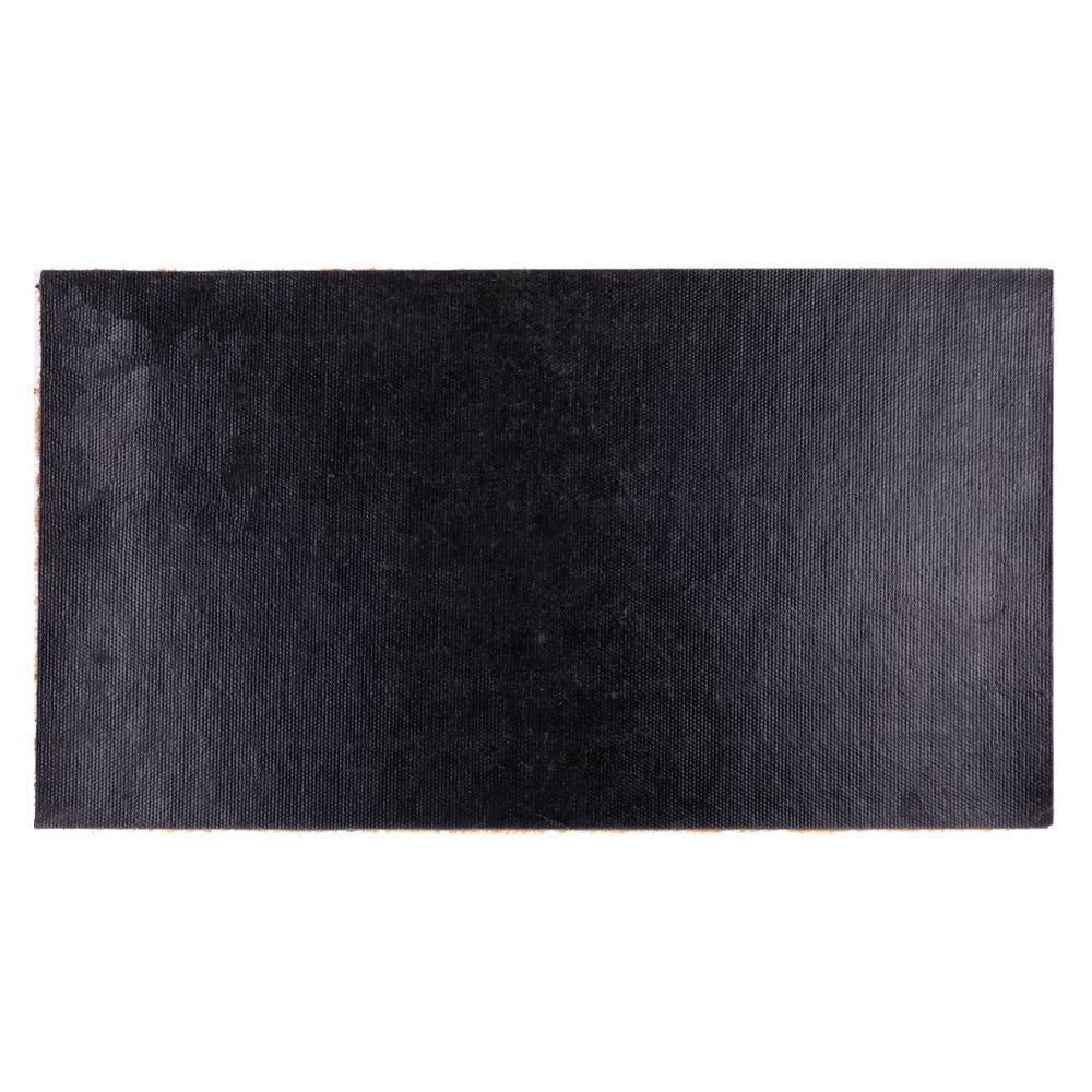 Capacho Fibra De Coco 33 X 60Cm Mumbai Havan - Moldura Bem-Vindo 