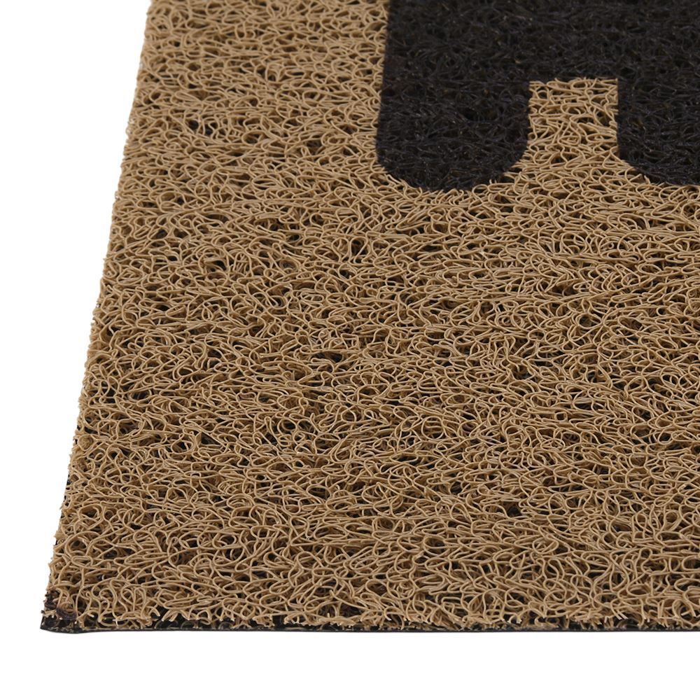 Capacho para Porta de Entrada 40X60 cm Vinil Havan Casa - Home Bege