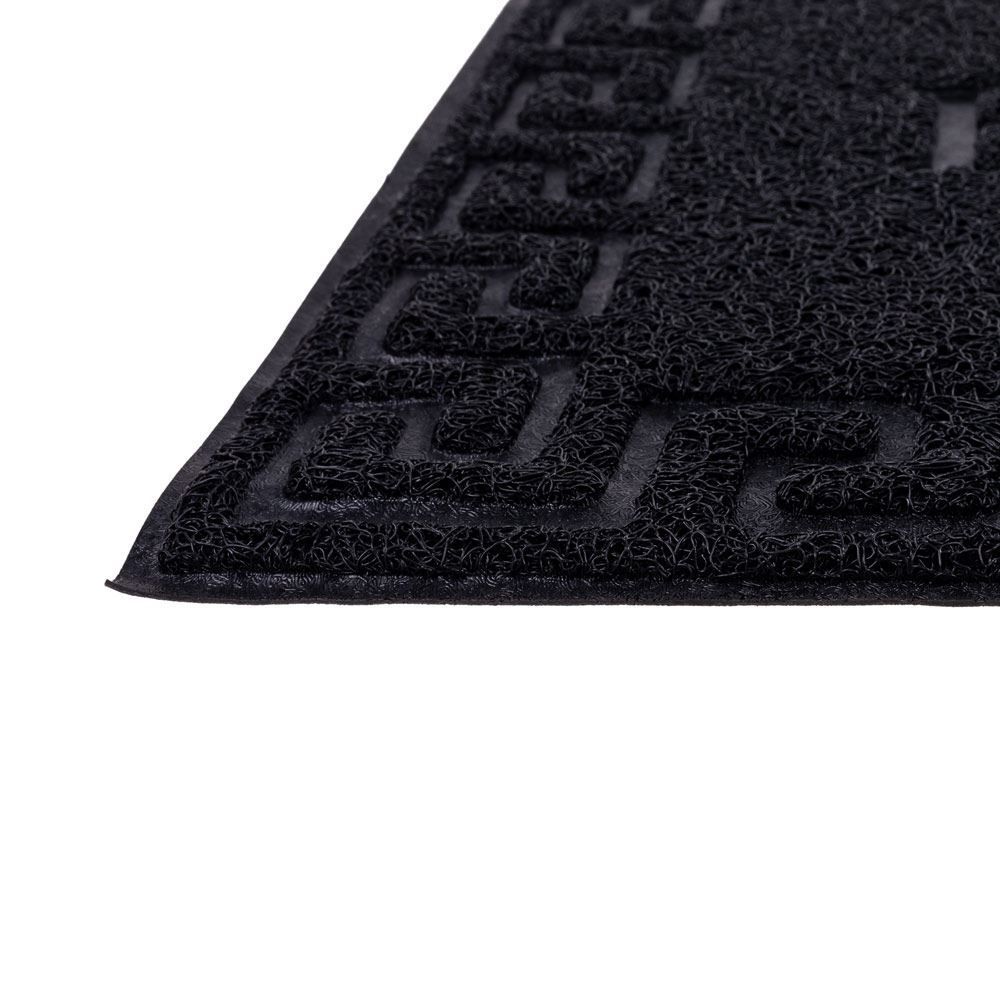 Capacho Vinil 40X60cm Bem Vindo Solecasa - Preto