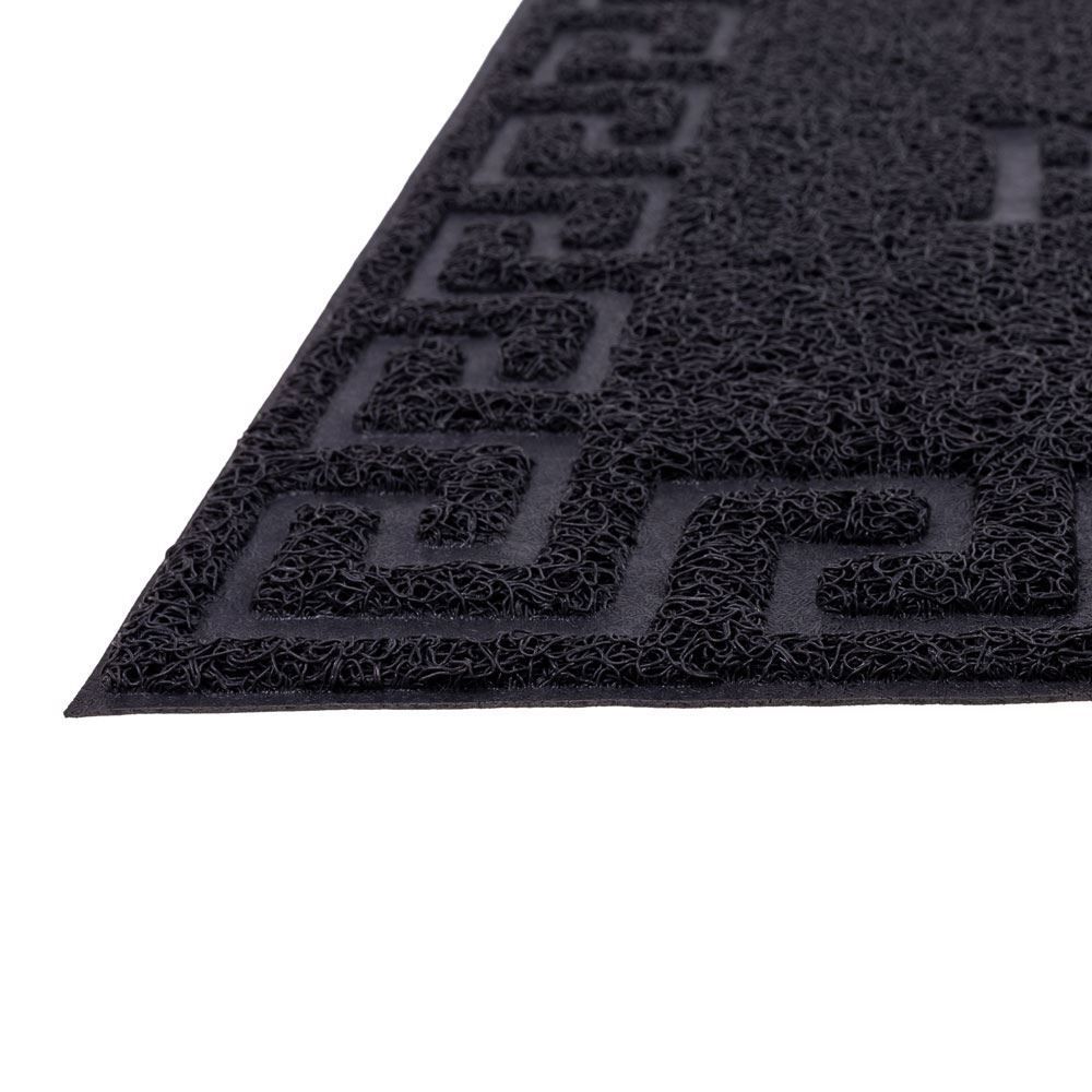 Capacho Vinil 40X60cm Bem Vindo Solecasa - Cinza