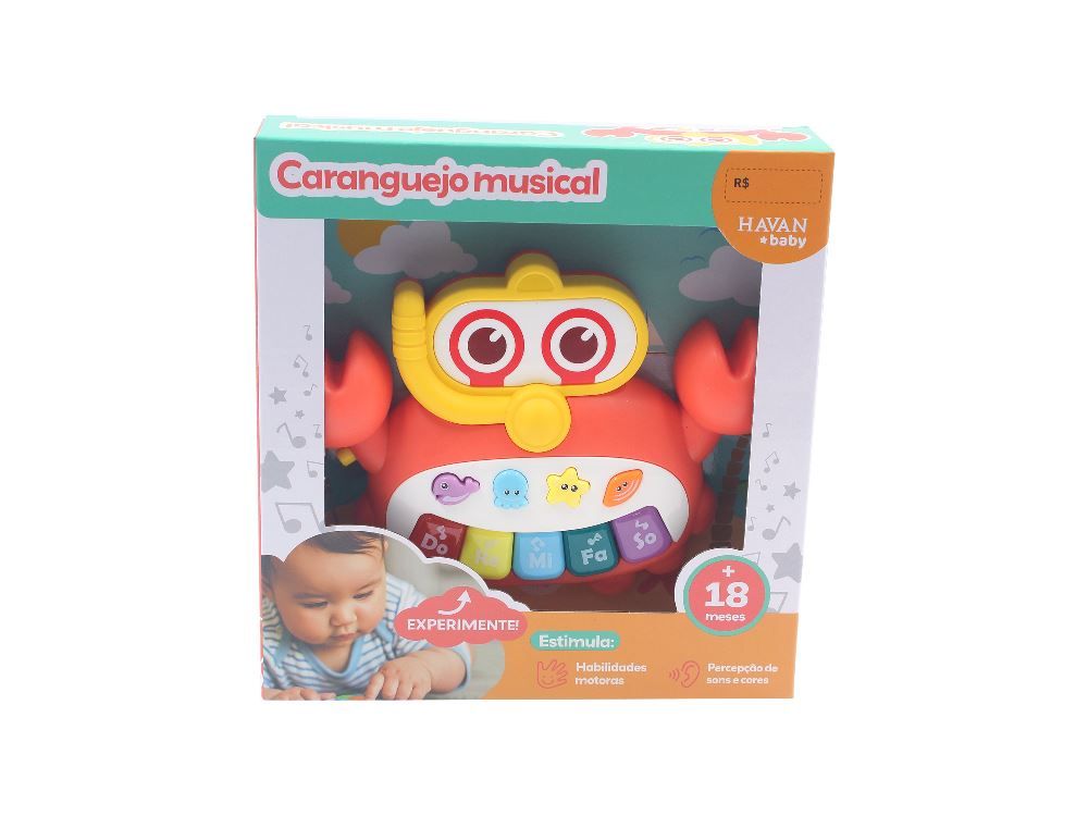 Caranguejo Musical Havan Toys - ST78307
