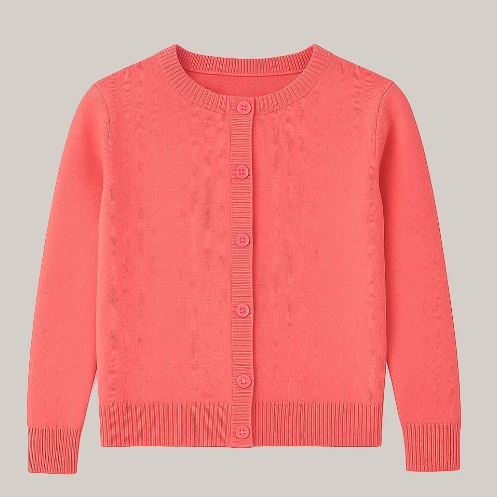 Cardigan Infantil Menina De Tricot 4 a 10 Anos Marmelada