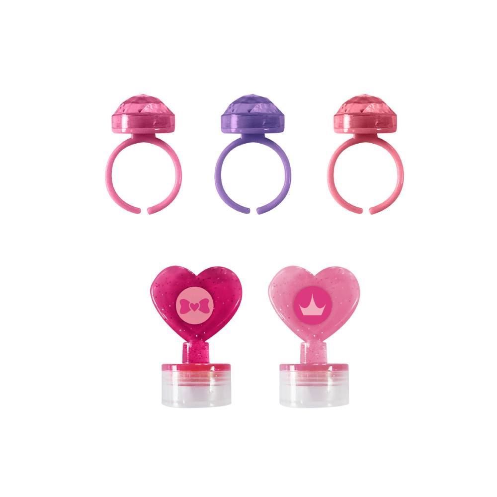 Carimbo Princesas Autotintado Com 5 Unidades Tris - 905475