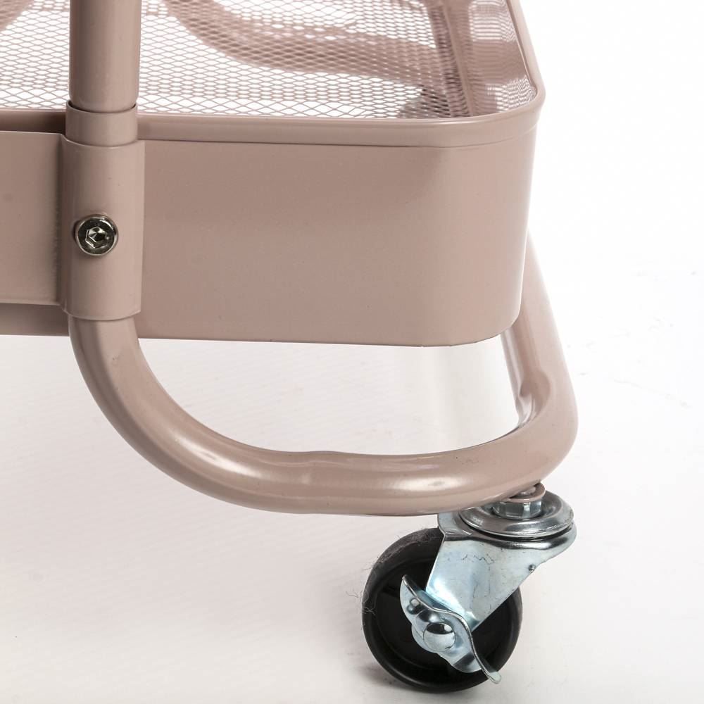 Carinho Multiuso 3 Prateleiras Dubai Havan Casa - Rosa