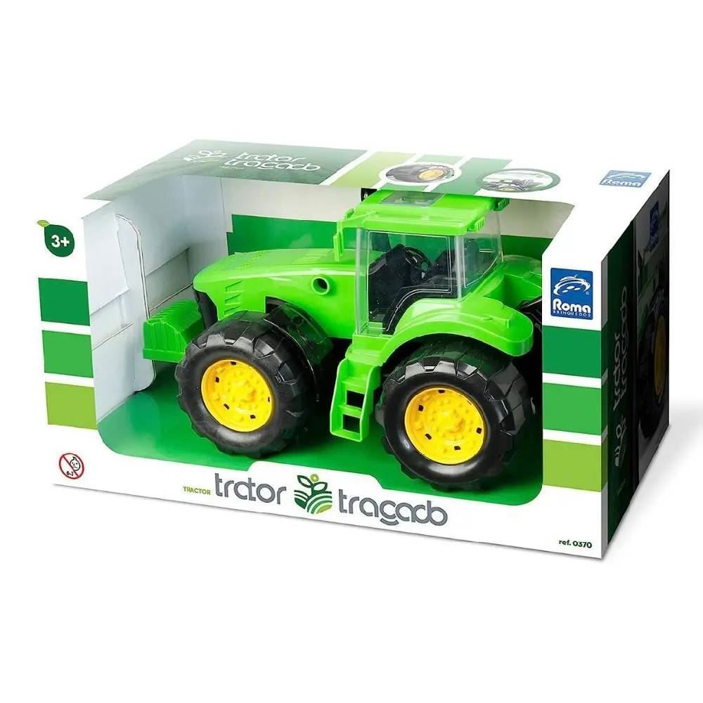 Carrinho Trator Traçado Roma Brinquedos - 0370