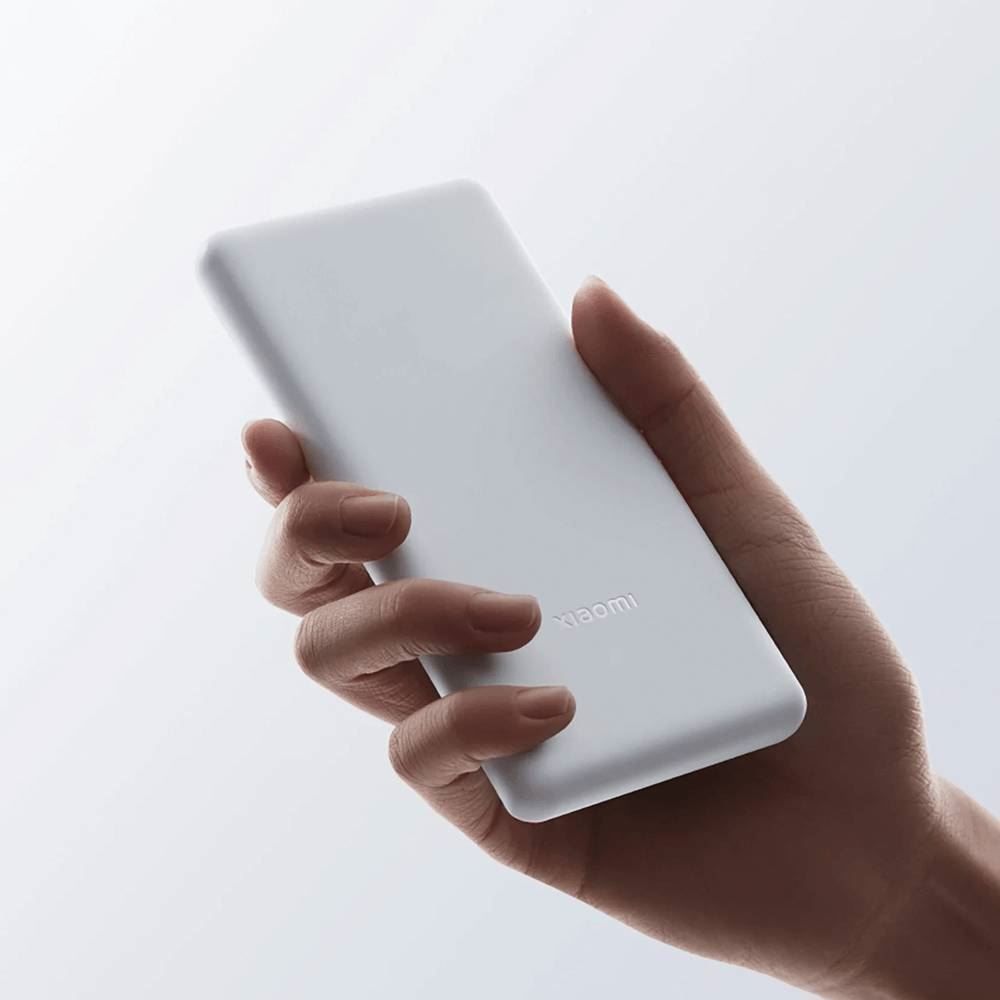 Carregador Portátil Power Bank Xiaomi 10000Mah - Branco