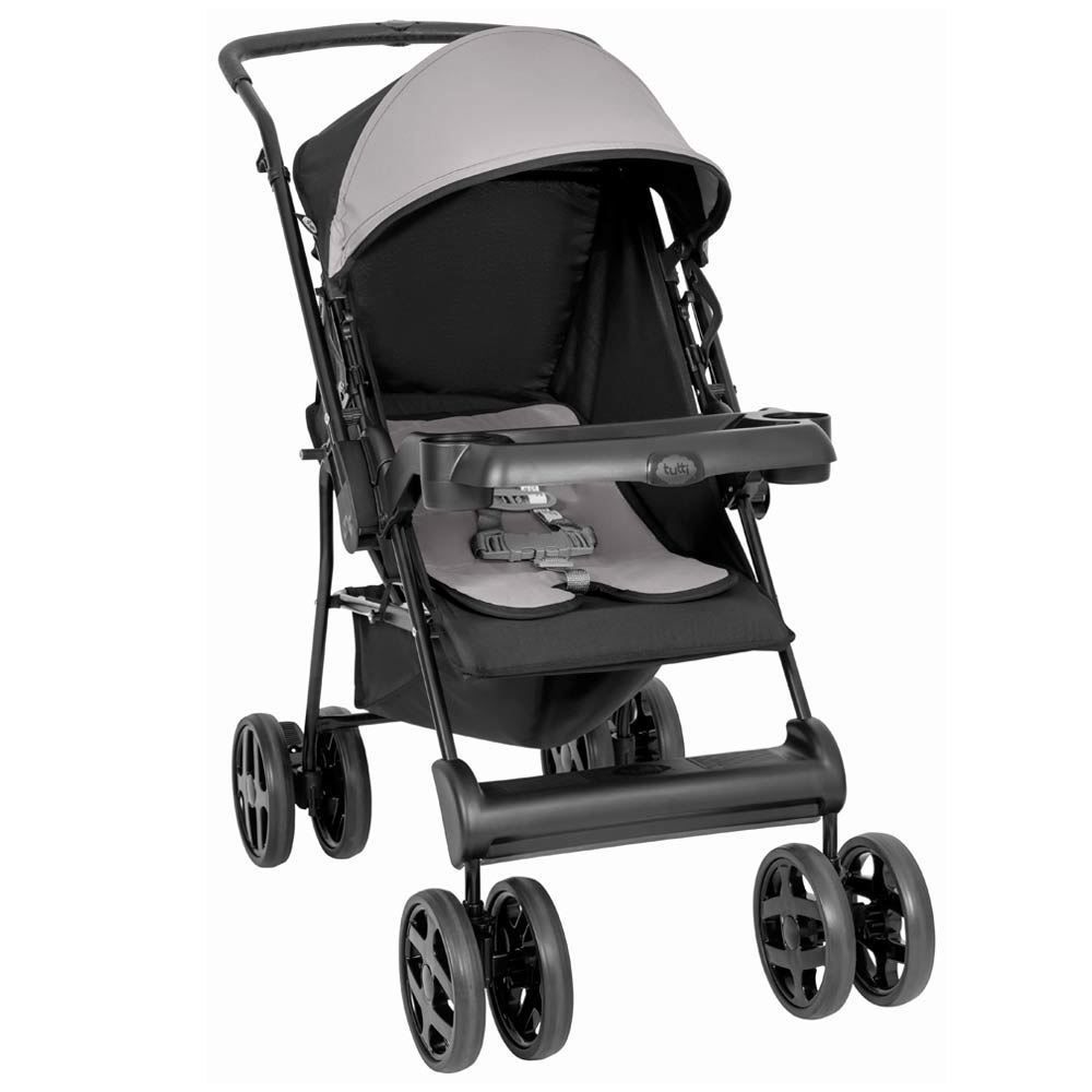 Carrinho Berço Solare Tutti Baby - Preto