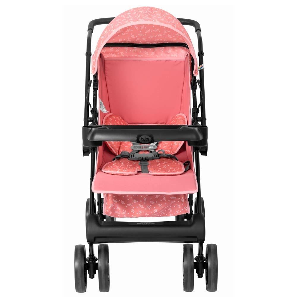 Carrinho Berço Solare Tutti Baby - Rosa Claro
