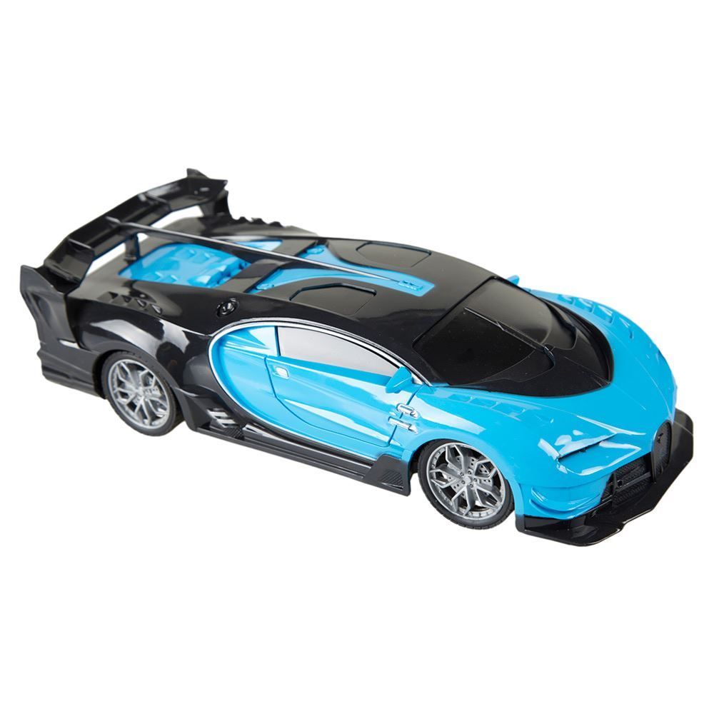 Carrinho Controle Remoto Racing Spark Azul E Preto Multikids - BR1339