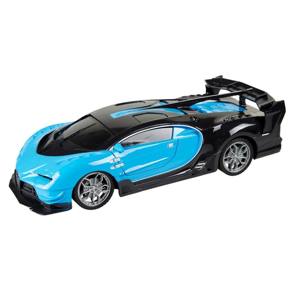 Carrinho Controle Remoto Racing Spark Azul E Preto Multikids - BR1339