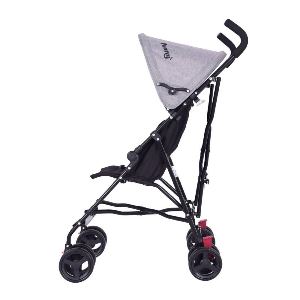 Carrinho De Bebê Umbrella Funny Conthey - Cinza