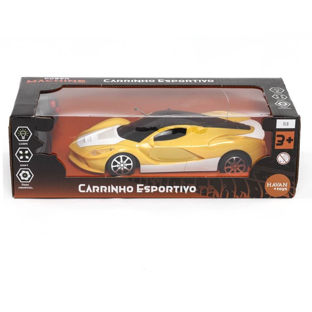 Carrinho De Controle Remoto Esportivo Havan Toys - HBR0634