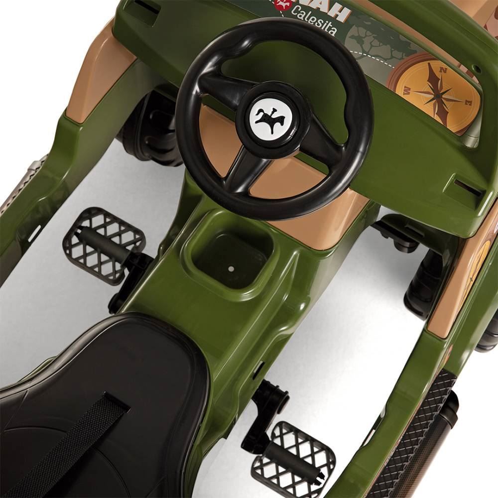 Carrinho De Passeio Com Pedal Diipi Savannah Calesita - Verde