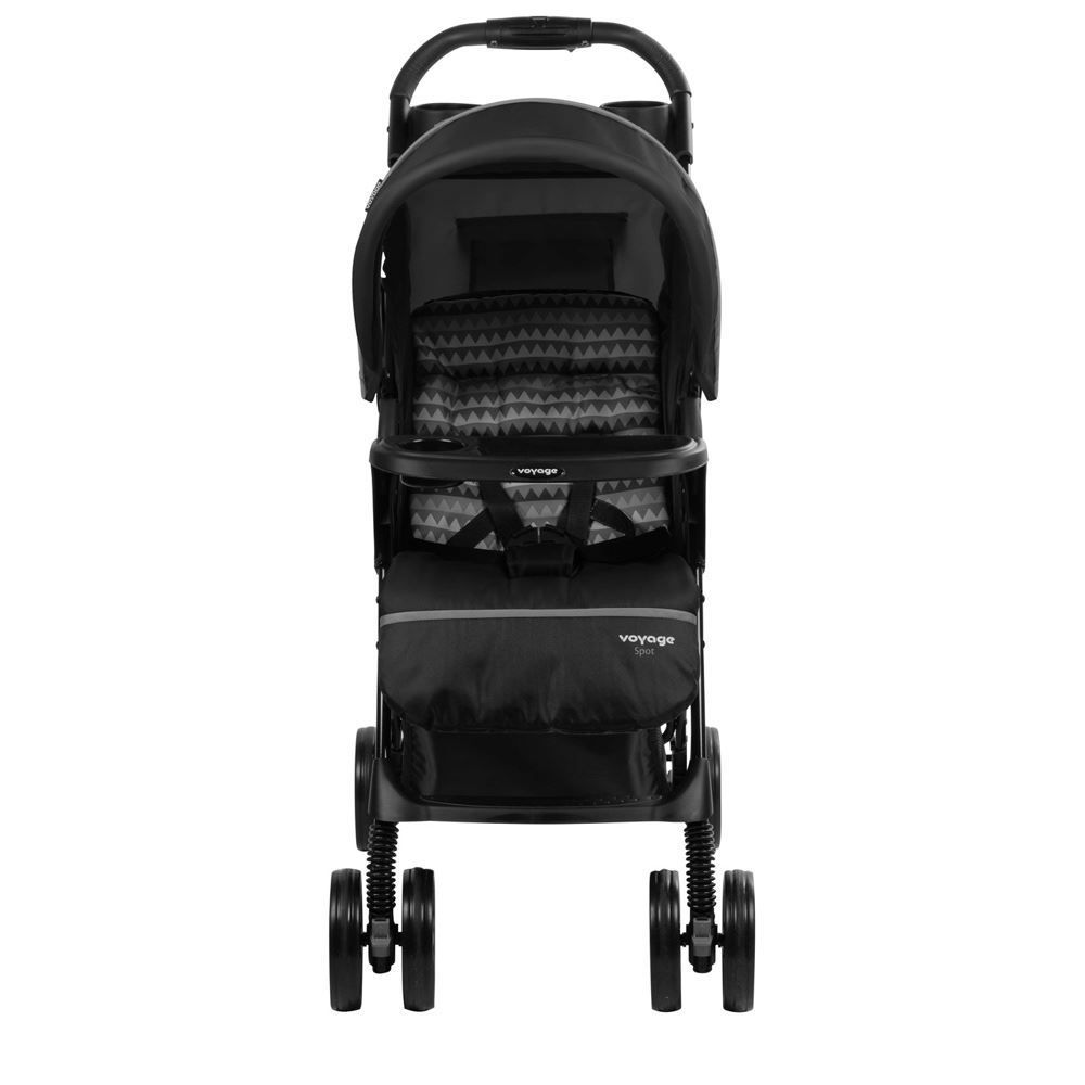 Carrinho De Passeio De Bebê Spot Voyage - Preto Geo