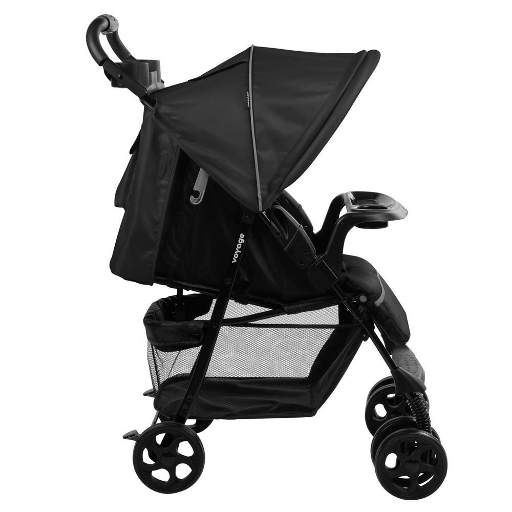 Carrinho De Passeio De Bebê Spot Voyage - Preto Geo