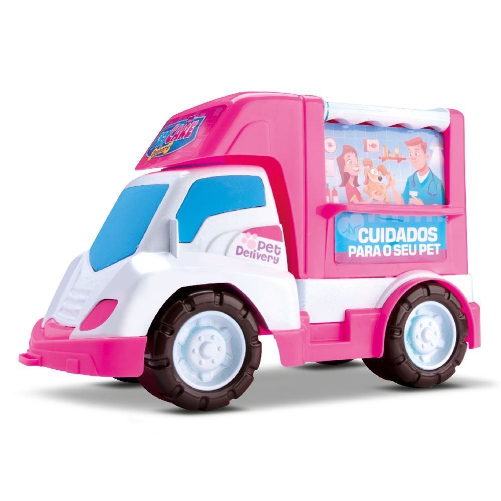 Carrinho Veterinária Pet Care Delivery Samba Toys - 0133