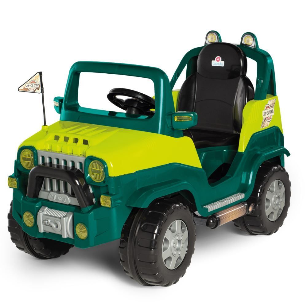 Carro Calesita Diipi Verde Passeio E Pedal - 1027