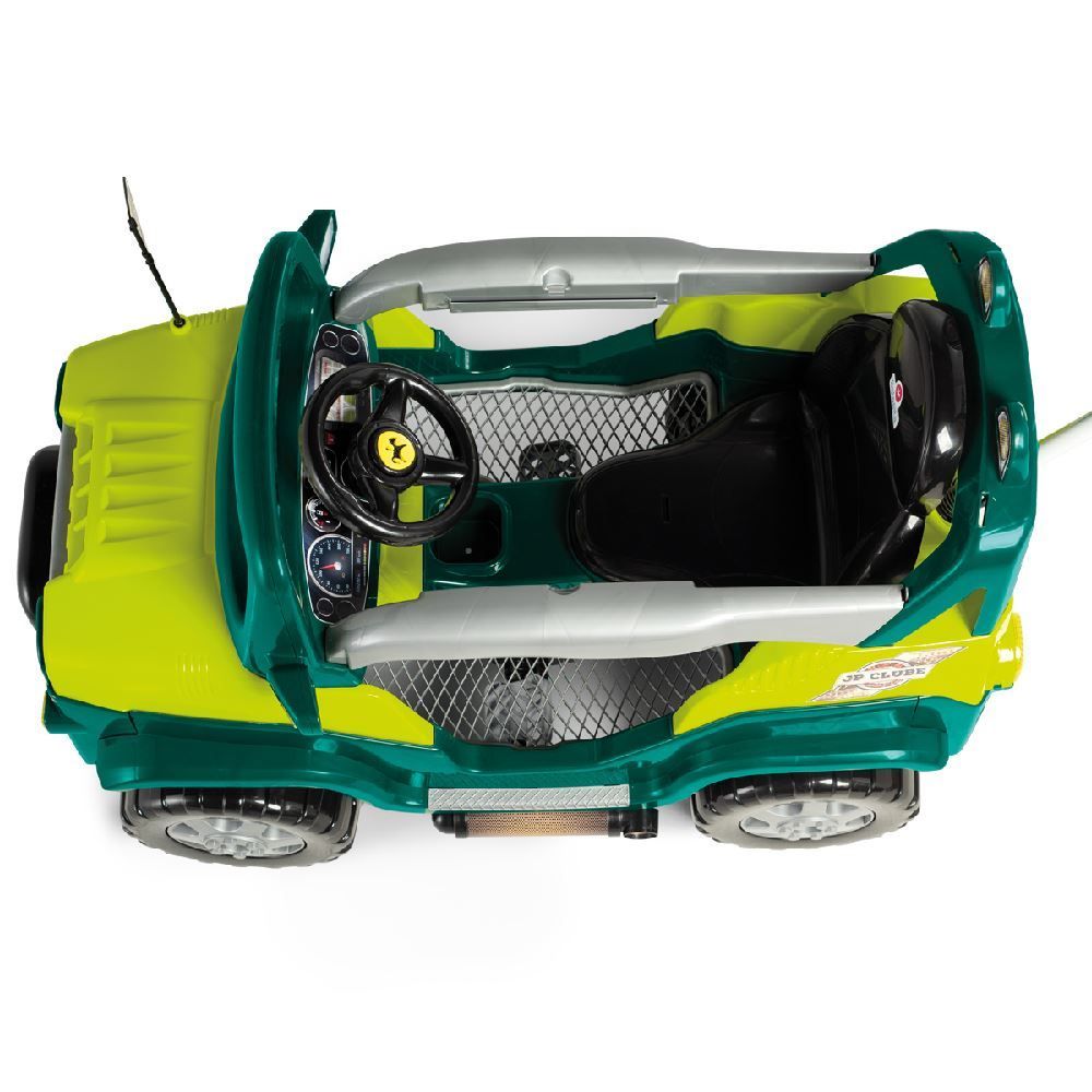 Carro Calesita Diipi Verde Passeio E Pedal - 1027