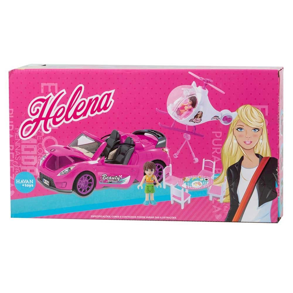 Carro E Helicóptero Helena Havan Toys - HBR0417