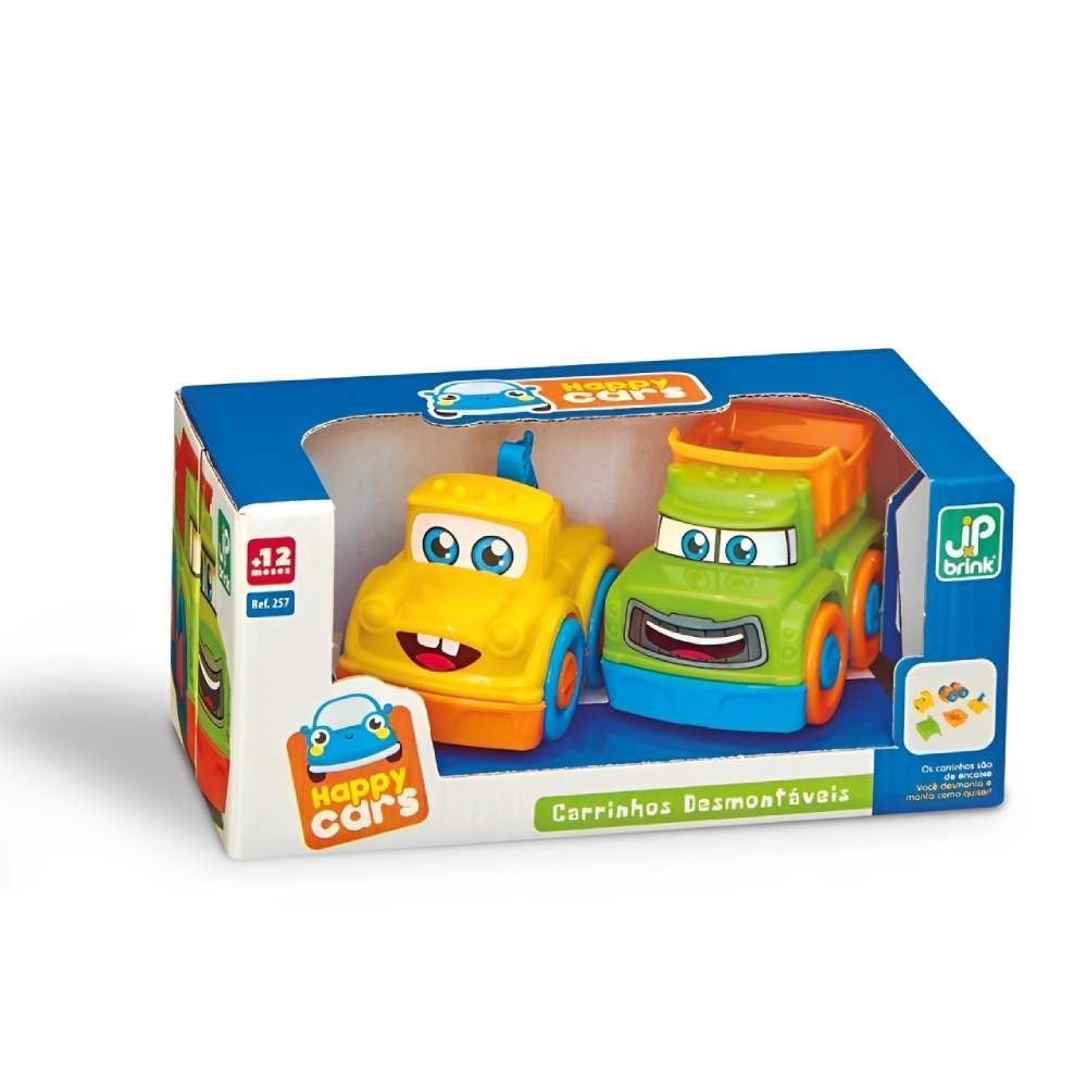 Carro Happy Na Caixa Jp Brink - 257