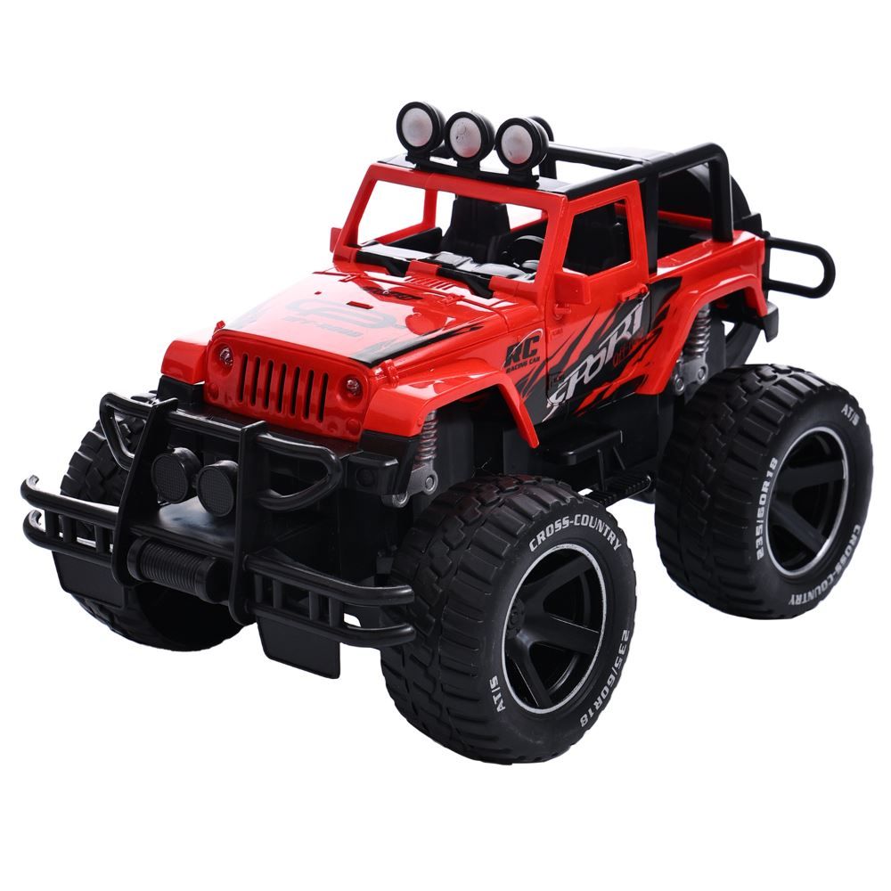 Carro Jipe com Controle Remoto Power Machines Vermelho Havan Toys - HBR0347