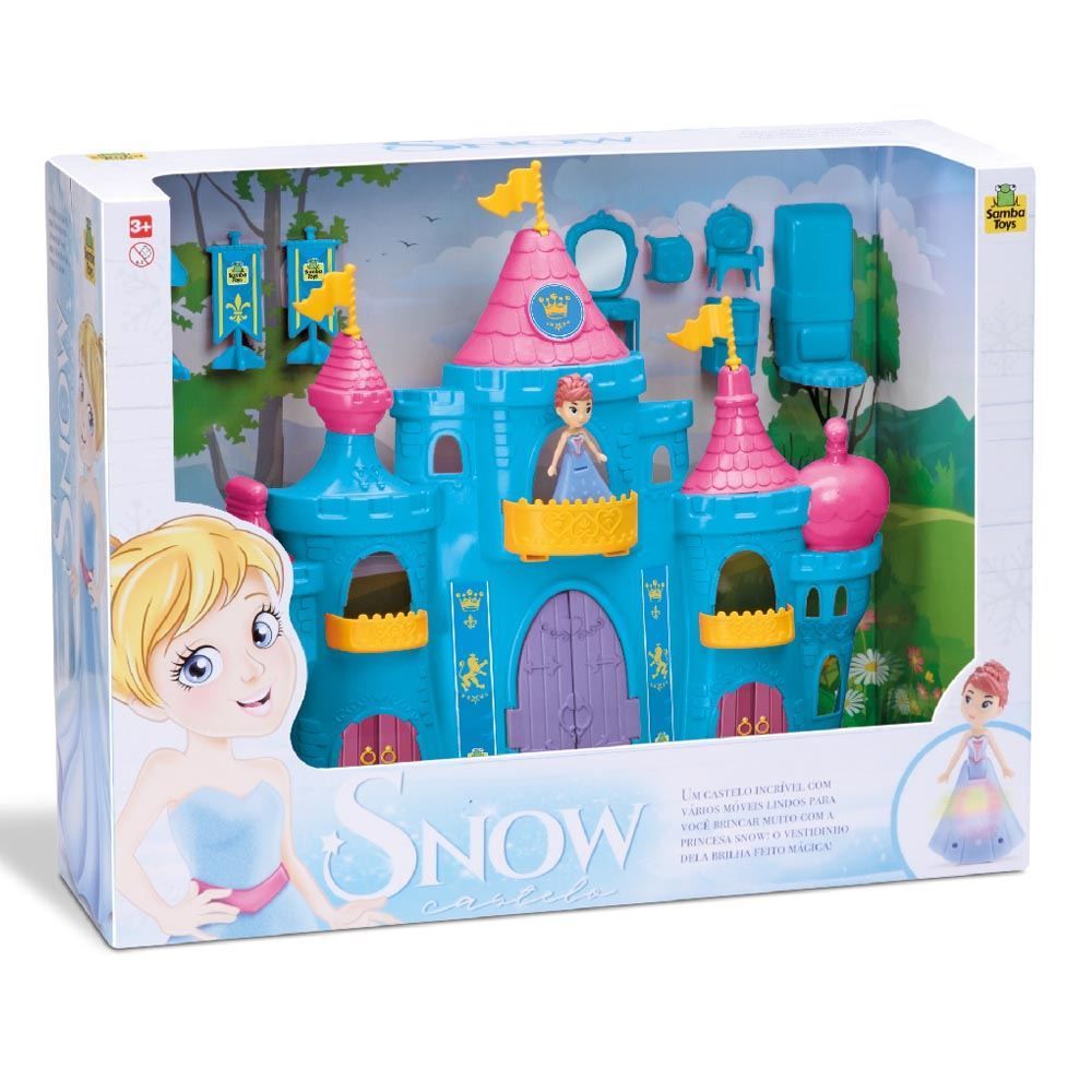 Castelo Princesa Snow Samba Toys - 0407