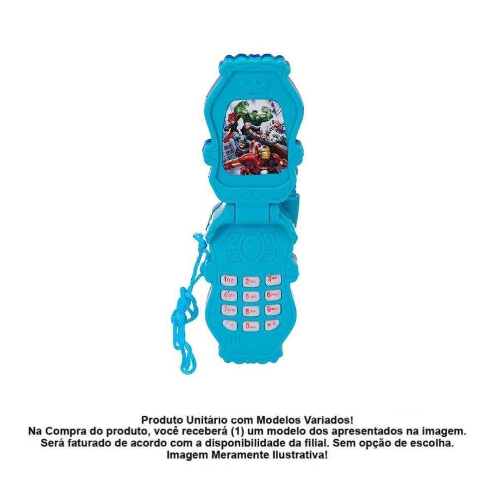 Celular Flip Avengers Etitoys - YD-107