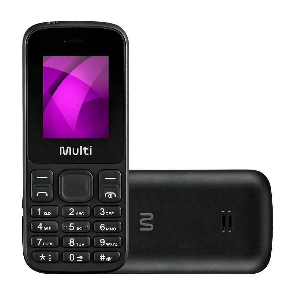 Celular Multi Up 4G Dual Chip - Preto