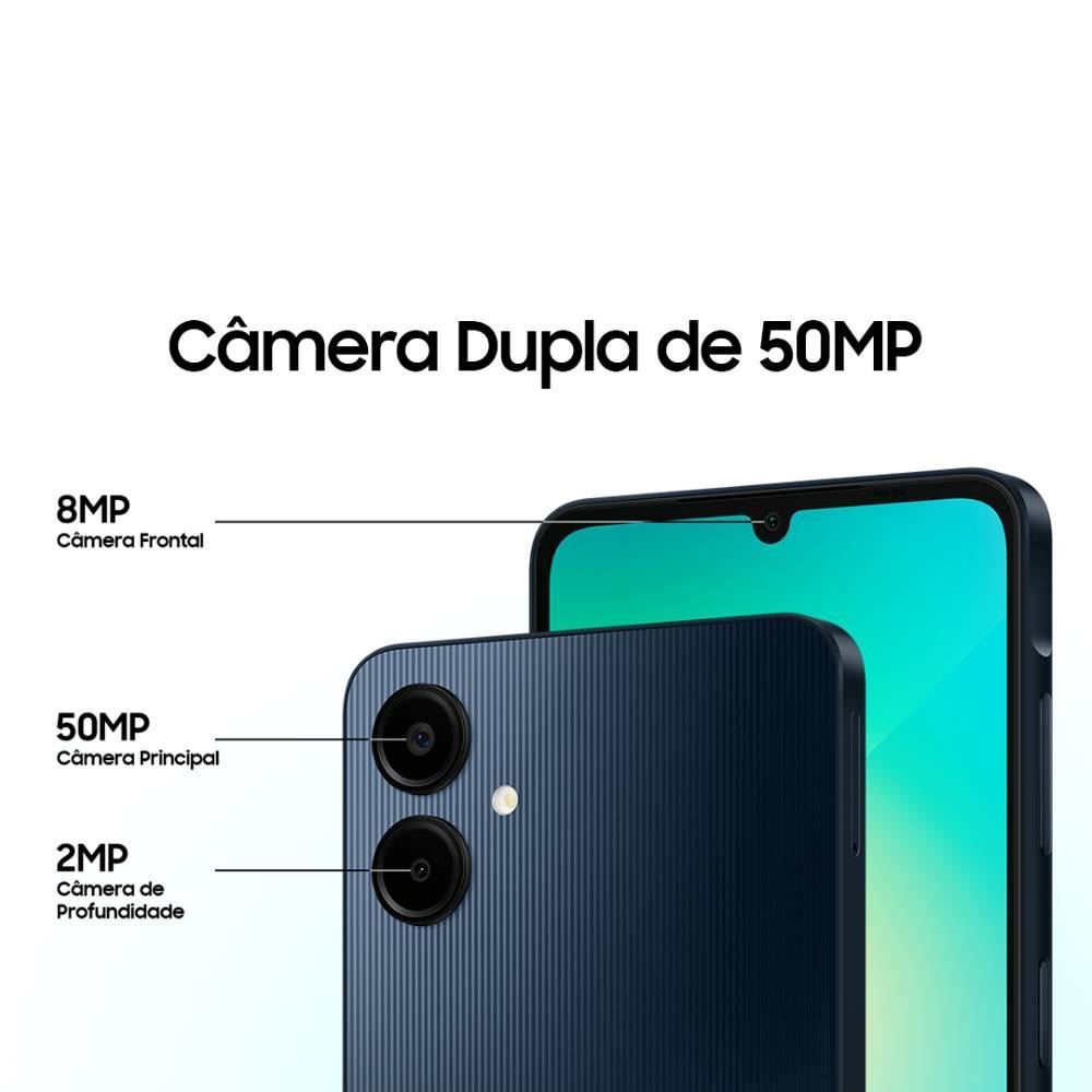 Celular Smartphone Galaxy A06 4G Octa Core 4Gb Ram 128Gb - Verde