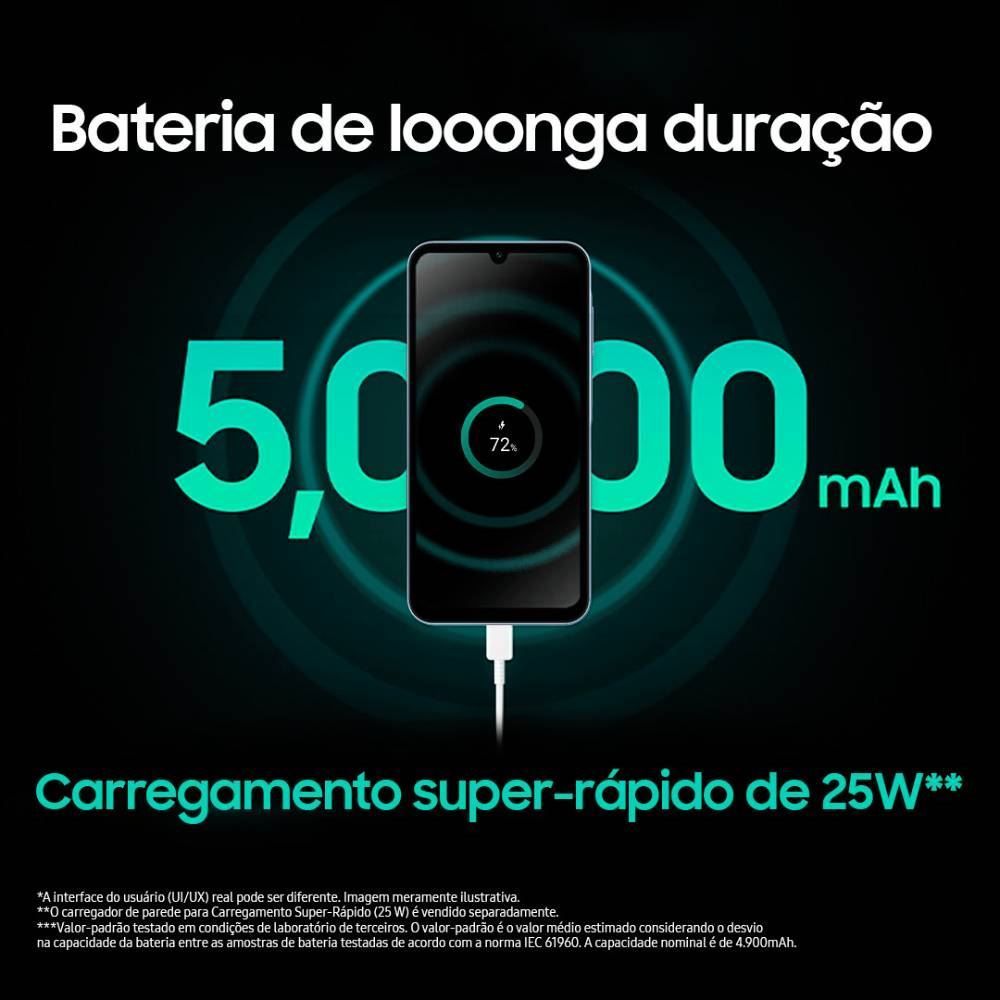 Celular Smartphone Galaxy A25 5G Octacore 8Gb Ram 256Gb - Azul