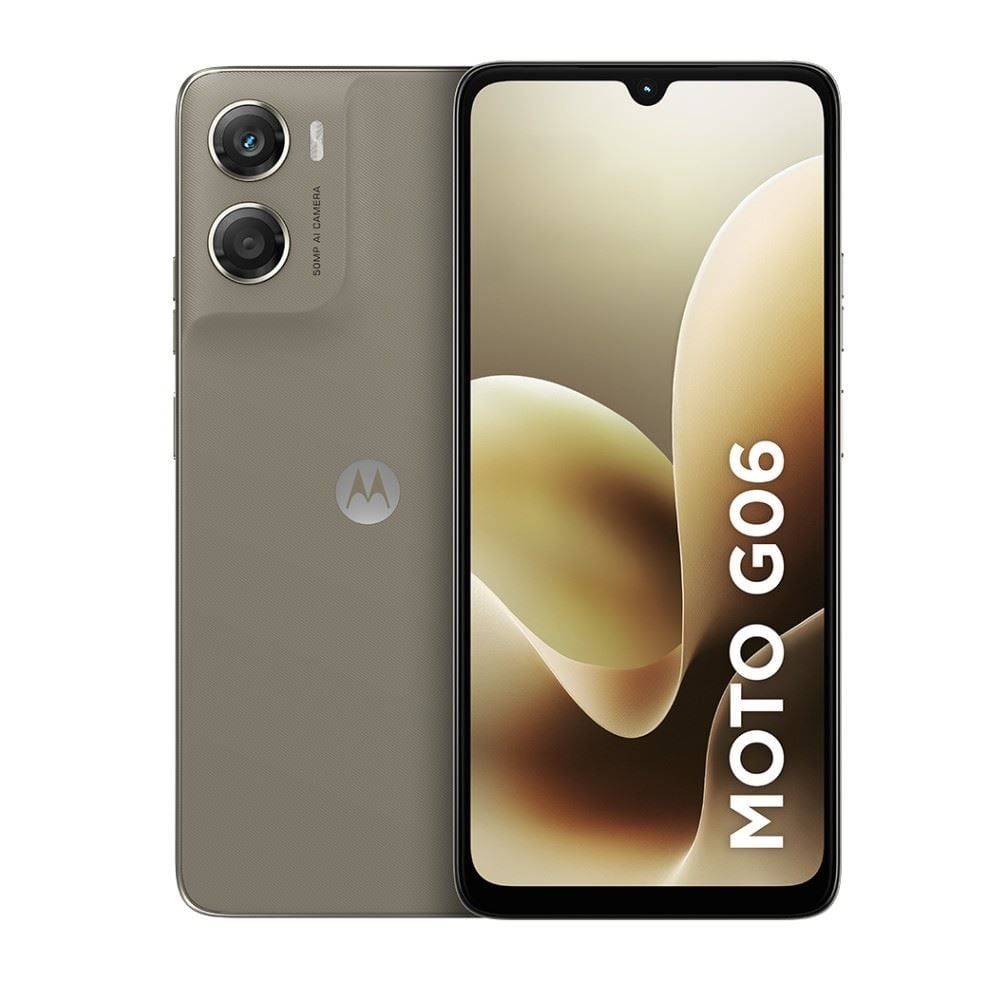 Celular Smartphone Motorola Moto G06 4G 128Gb 4Gb Ram - BEGE
