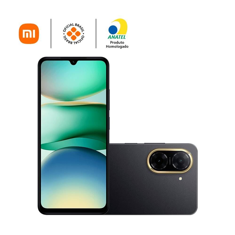 Celular Smartphone Xiaomi Redmi A5 4G 4Gb+4Gb Ram 128Gb - Preto