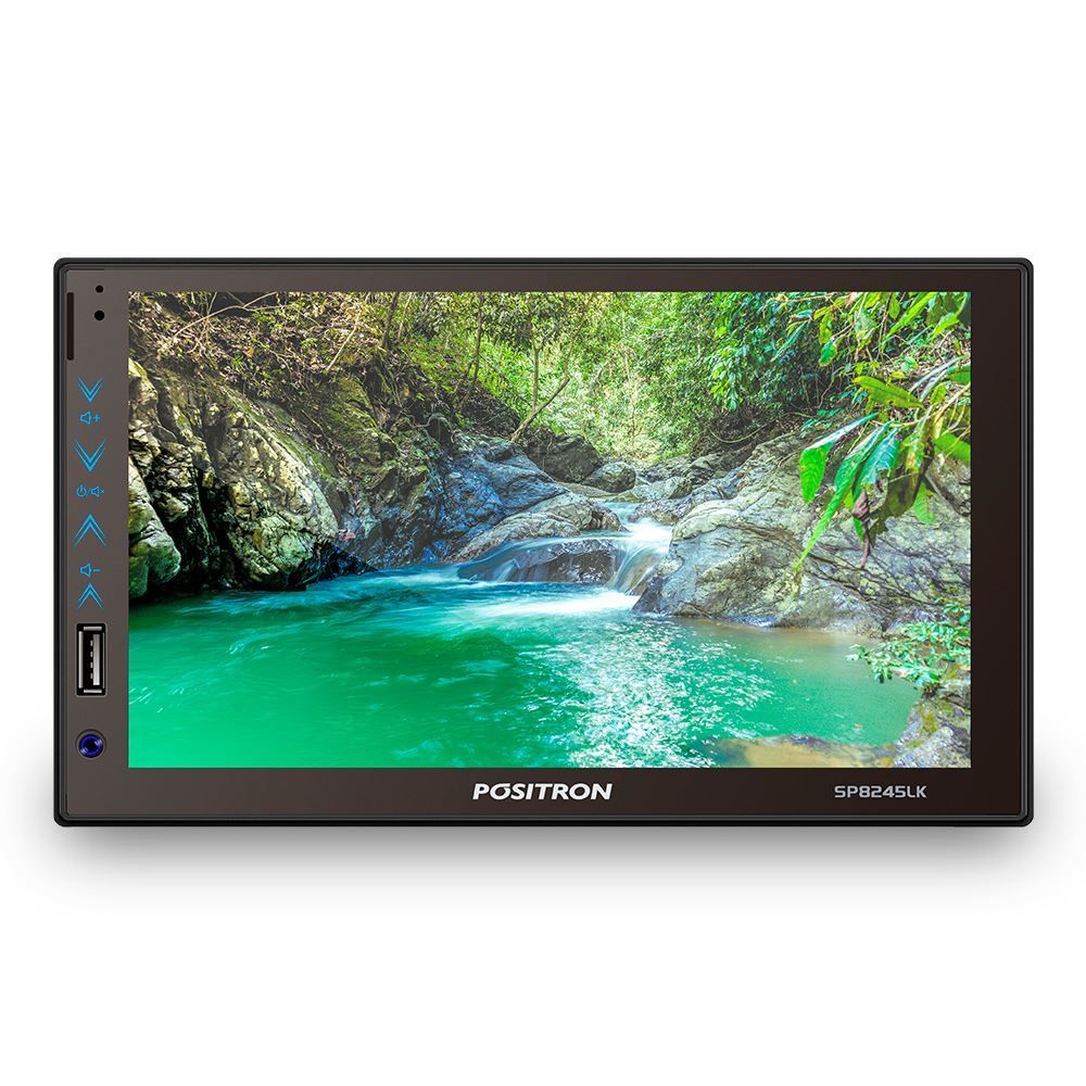 Central Multimídia Mirror Connect Bluetooth Usb Positron - 2 Din