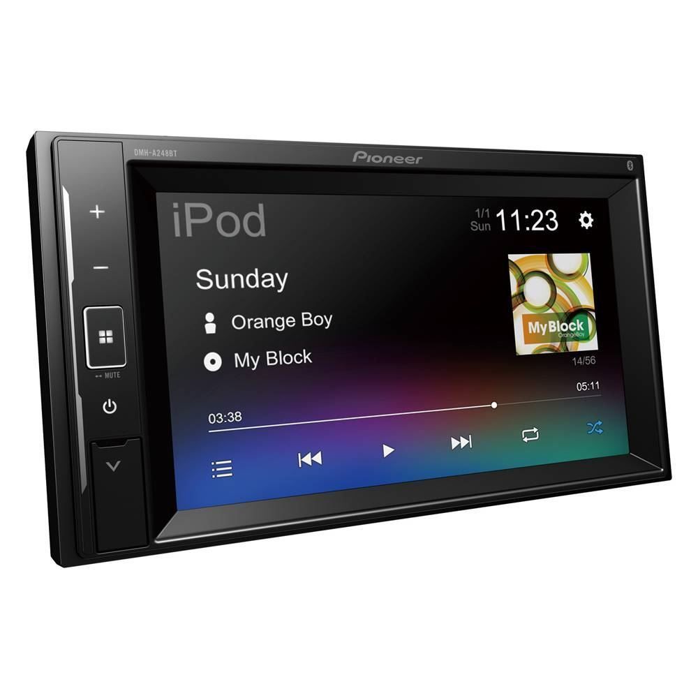 Central Multimídia Pionner 6,2” Bluetooth Touch Screen Dmha248bt - Preto