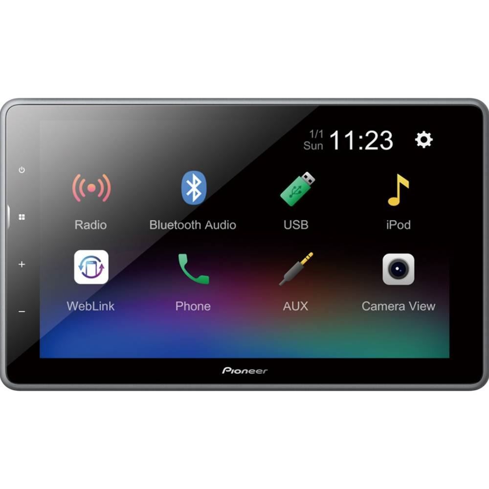 Central Multimídia Receiver Com Tela Flutuante 9” Bluetooth Dmh-Af555bt - 2-DIN