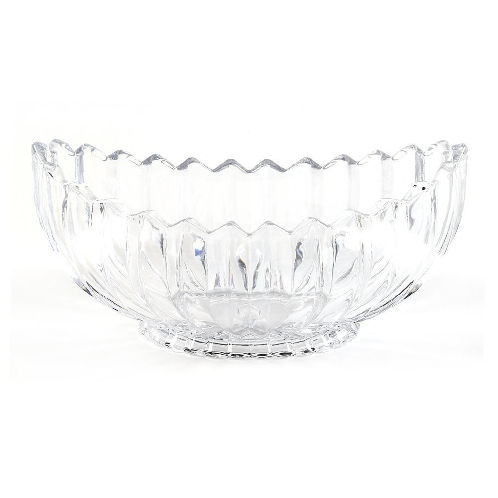 Centro De Mesa Cristal Geneva Wolff - Transparente