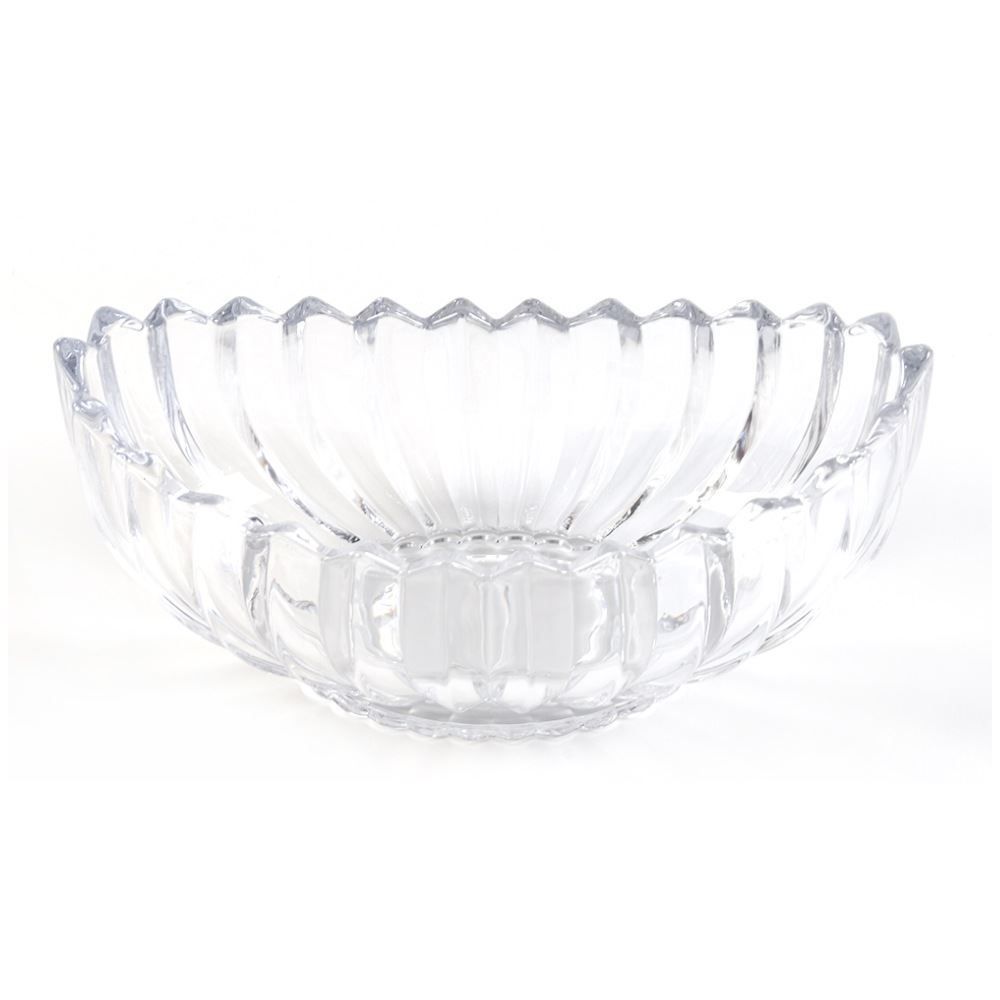 Centro De Mesa Cristal Geneva Wolff - Transparente