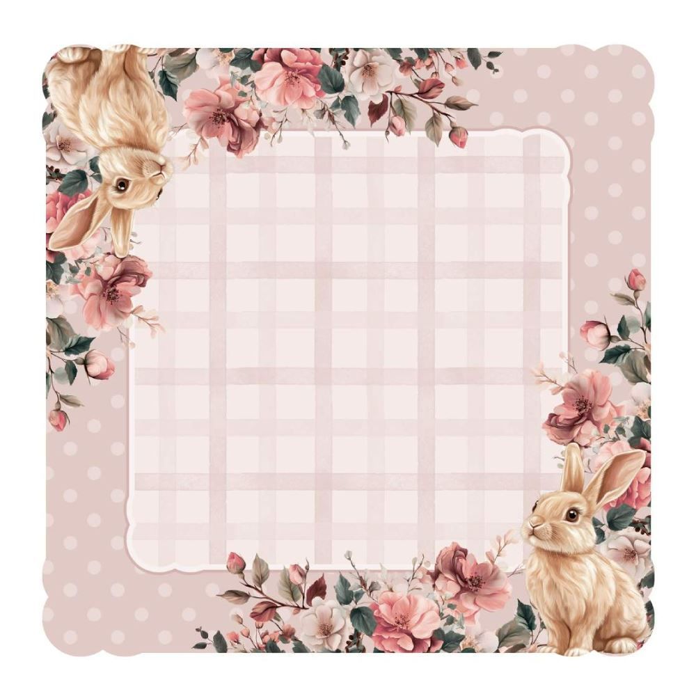 Centro de Mesa Páscoa 70X70 cm Havan Casa - Floral Poa Rosa