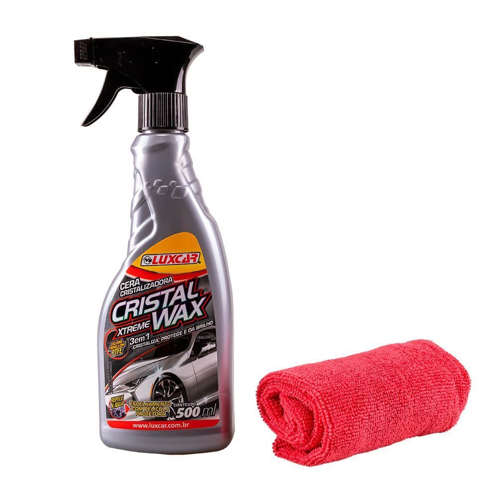 Cera Cristalizadora Cristal Xtreme Wax 500ml Luxcar - 4777
