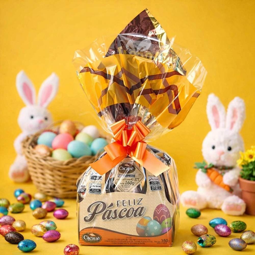 Cesta de Páscoa Média Sortida Cacauê - 350g