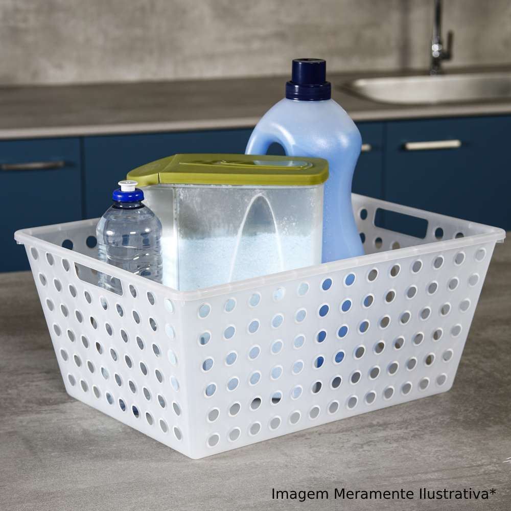  Cesto Organizador One Coza 13,5 Litros - Natural