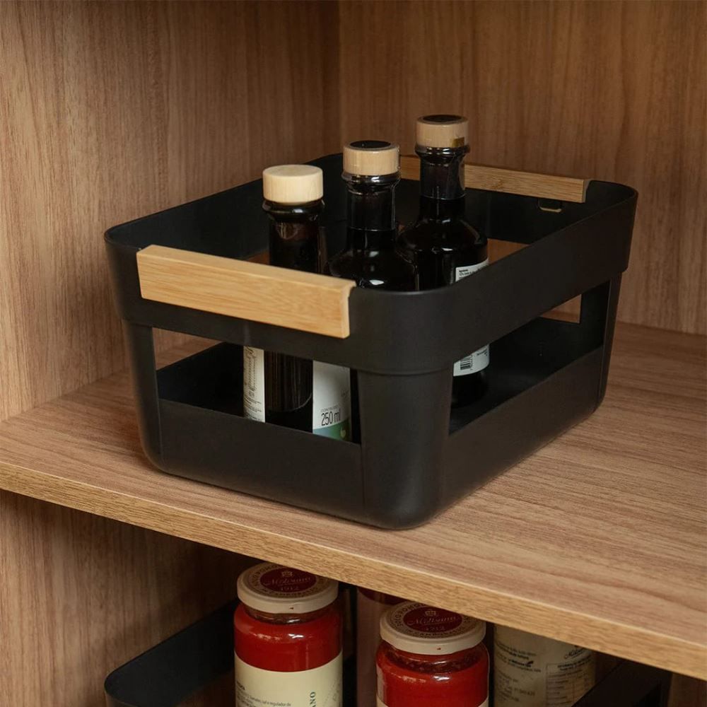 Cesto Lume Ou 7,5 Litros - PRETO FECHADO