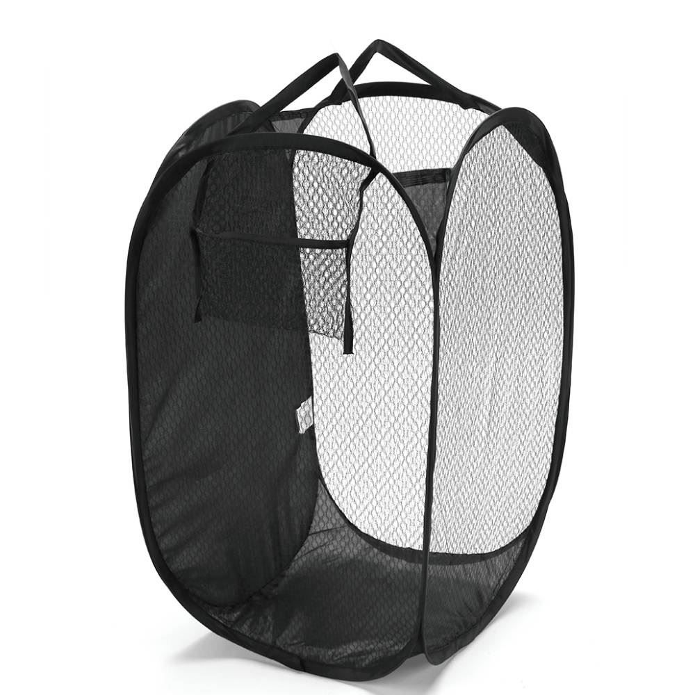 Cesto De Roupa Dobrável Preto - Havan Casa